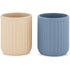 Mikk-Line Silicone Cups (2 Pack) Tableware Faded Denim